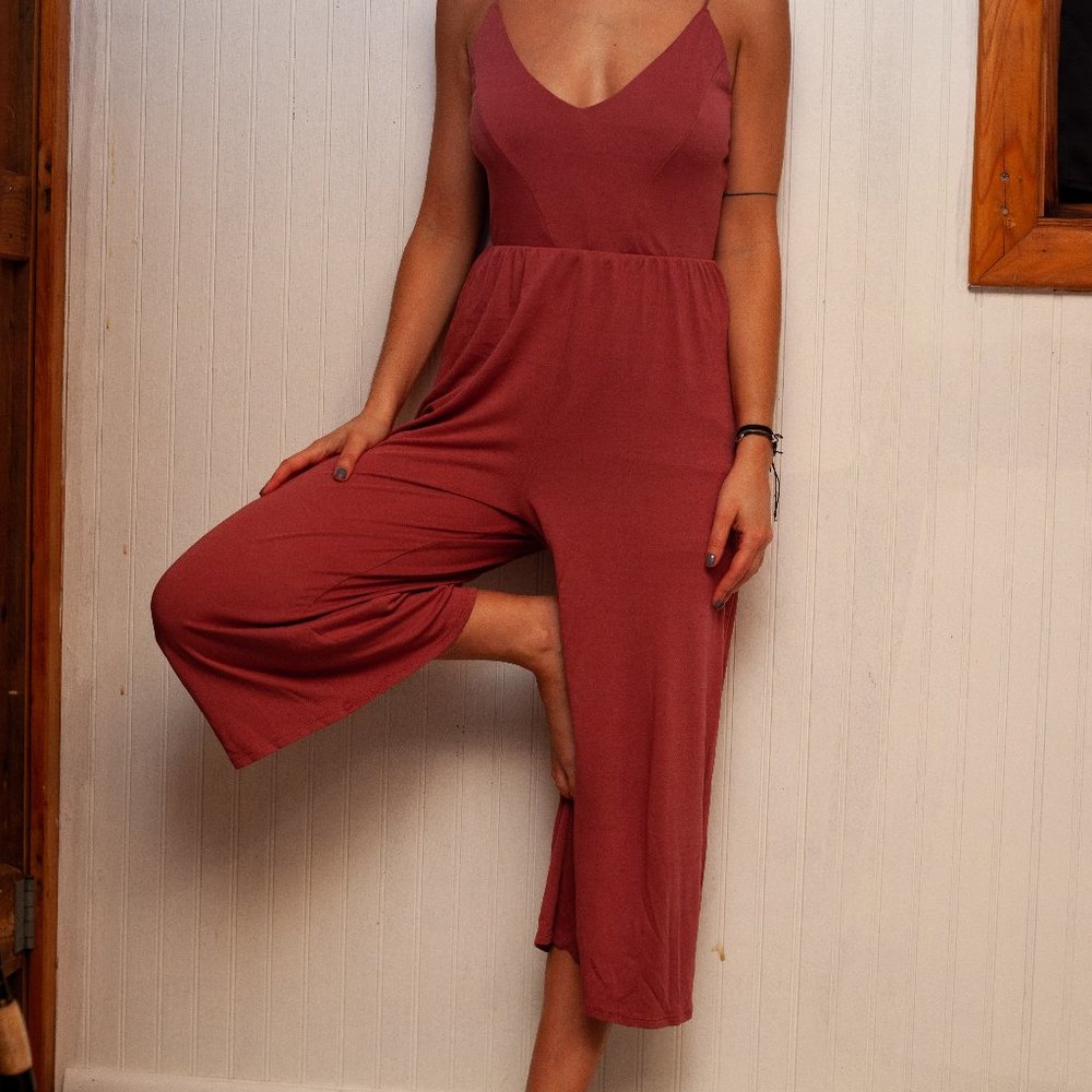 Super Soft Rusty Rose Jumpsuit